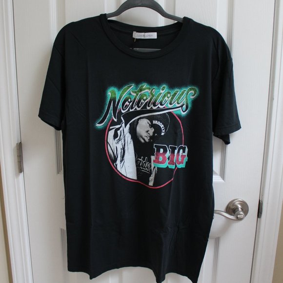 Daydreamer Tops - Daydreamer NWT Notorious B.I.G Tee Sz L